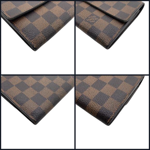 Louis Vuitton Damier Ebene Portefeuille Sarah W/Box and Dust bag - Picture 6 of 16
